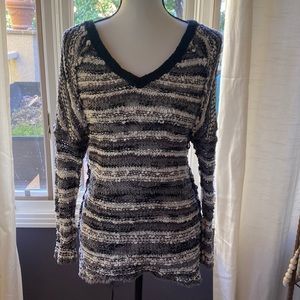 Free People Marbled Songbird V-neck sweater - XS